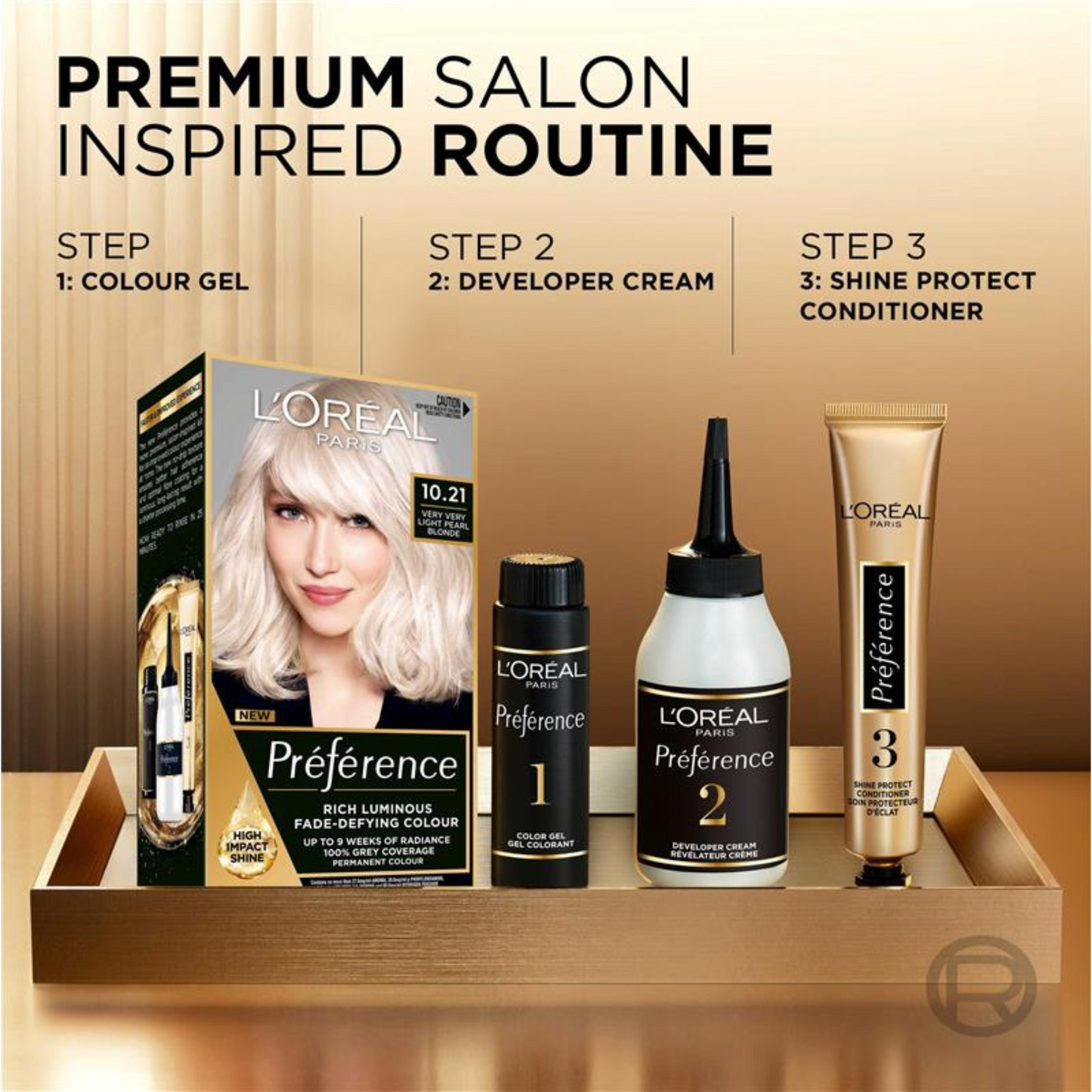 LOréal Paris Permanent Hair Dye Luminous Colour Blonde godrej multi care cosmatic look change beauty import makeup brand premium uk Australia cheap price in bd