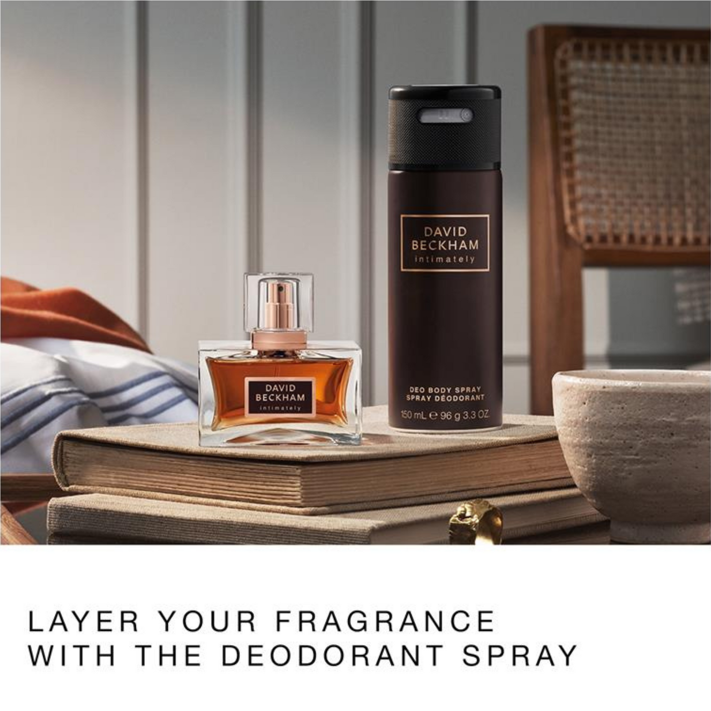 David Beckham Intimately Deodorant Body Spray For Men 48h sweat odor protect body spray UK Best long last fresh scent imported perfume premium low price in bd