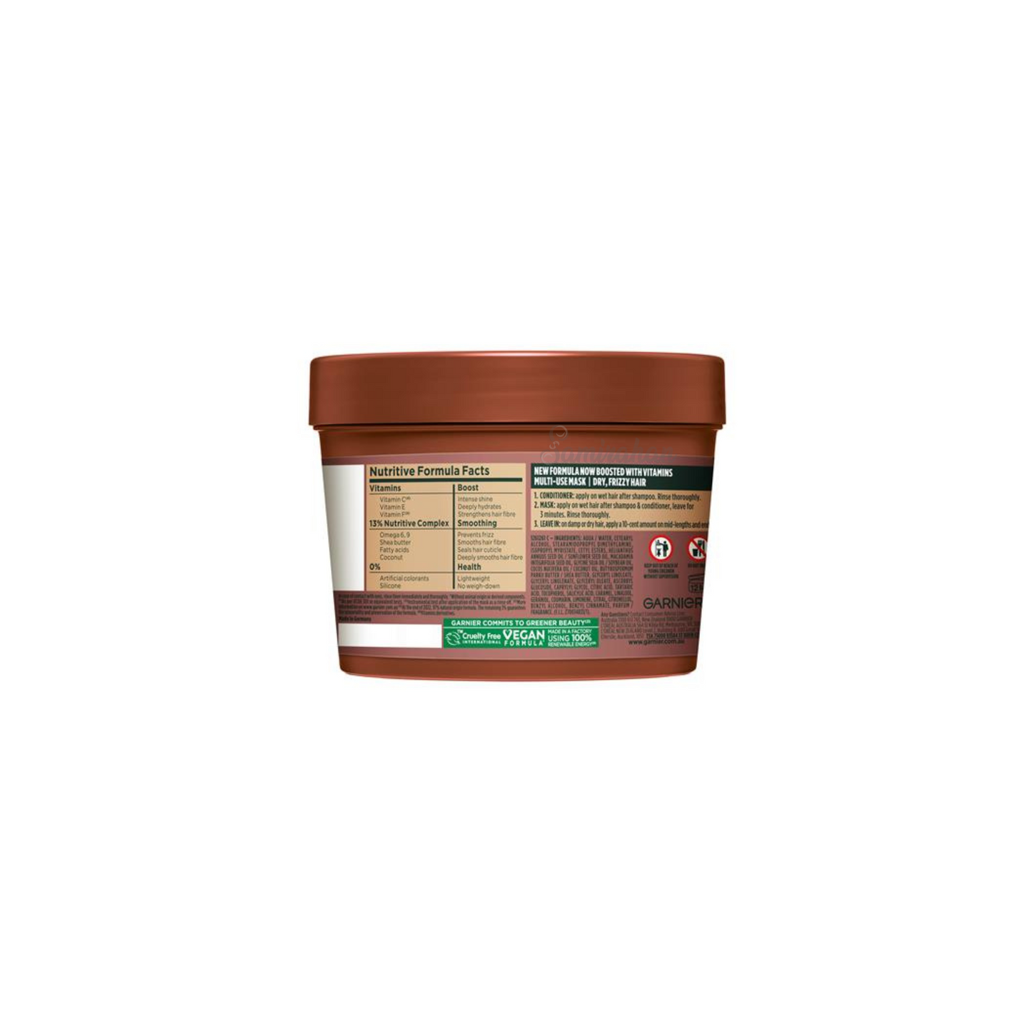 Garnier Fructis Food Smooth Macadamia Multi Use Mask For Dry Unruly shine healthy treat black Best foreign Australia care import premium hair fall low price bd