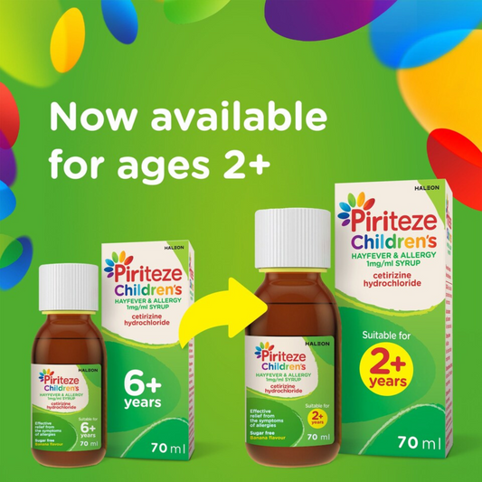 Piriteze Kids Allergy Relief Syrup hayfever allergies doctor medicine drug shop Best imported foreign UK baby care health premium quality cure cheap price in bd