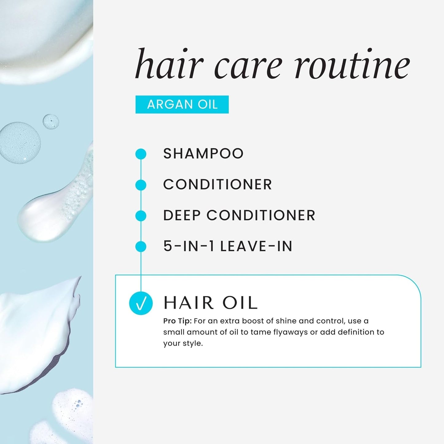 Hask Argan Oil Repairing Shine Box hair Best import dry soft organic beauty skincare anti ageing Softens renews Clean restore silky Protein Moroccan price in bd