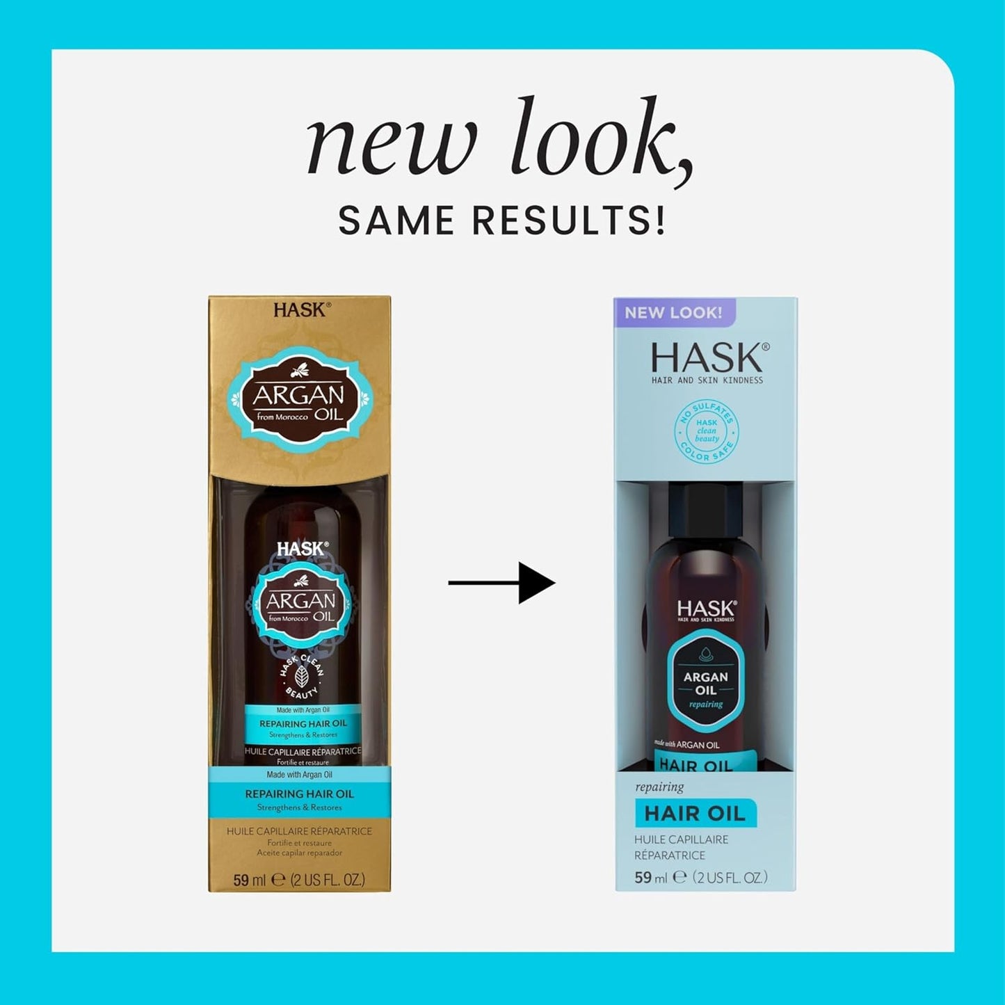 Hask Argan Oil Repairing Shine Box hair Best import dry soft organic beauty skincare anti ageing Softens renews Clean restore silky Protein Moroccan price in bd