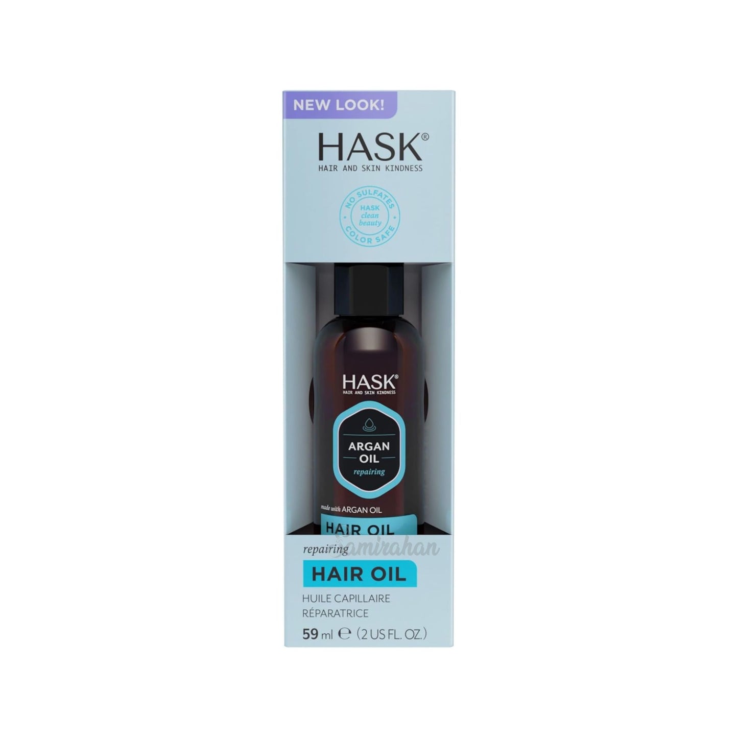Hask Argan Oil Repairing Shine Oil Box (Australia) 59mL