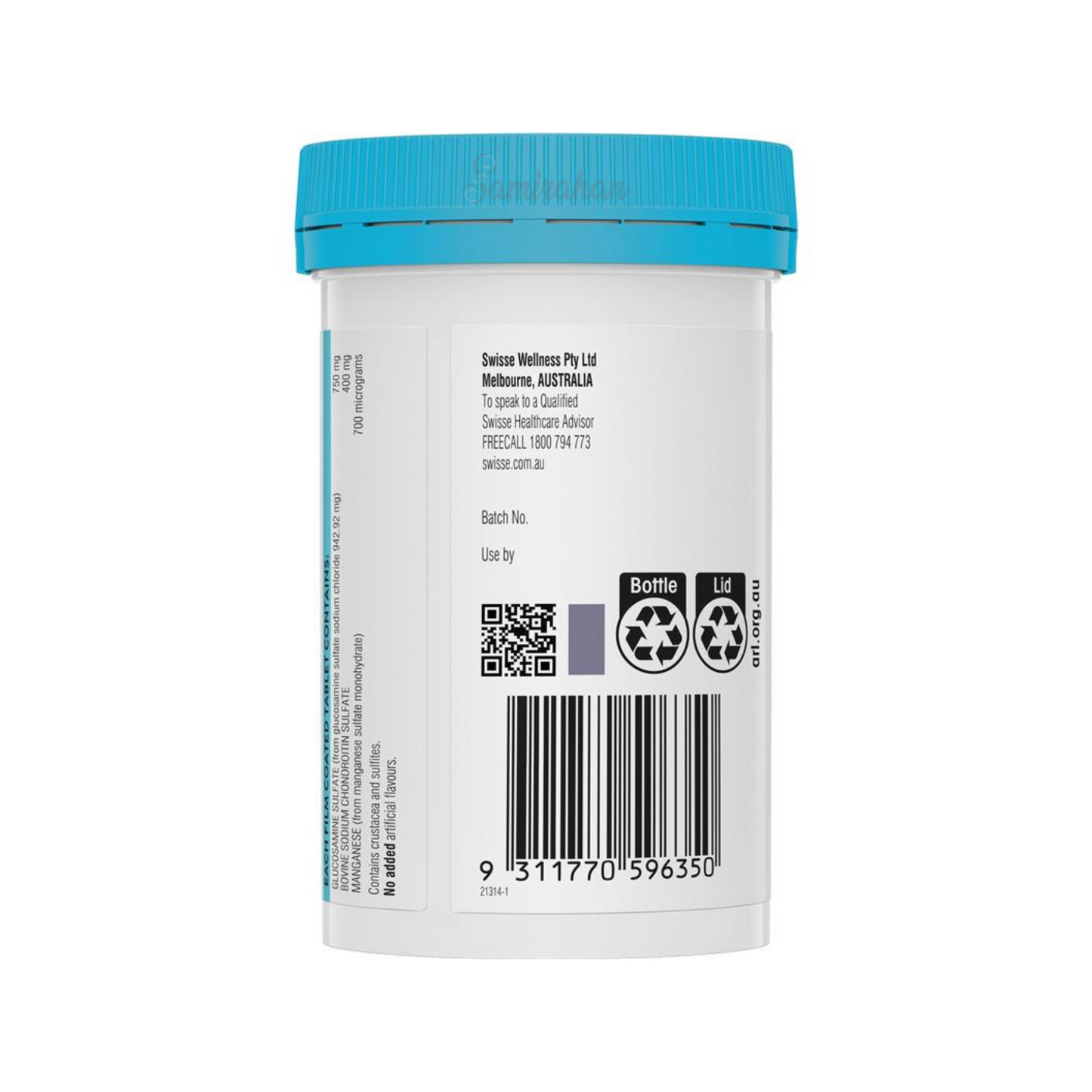 Support your joint health Swisse Ultiboost Repair Glucosamine Chondroitin Best import foreign premium dietary tablet Australia calcium health cheap price in BD