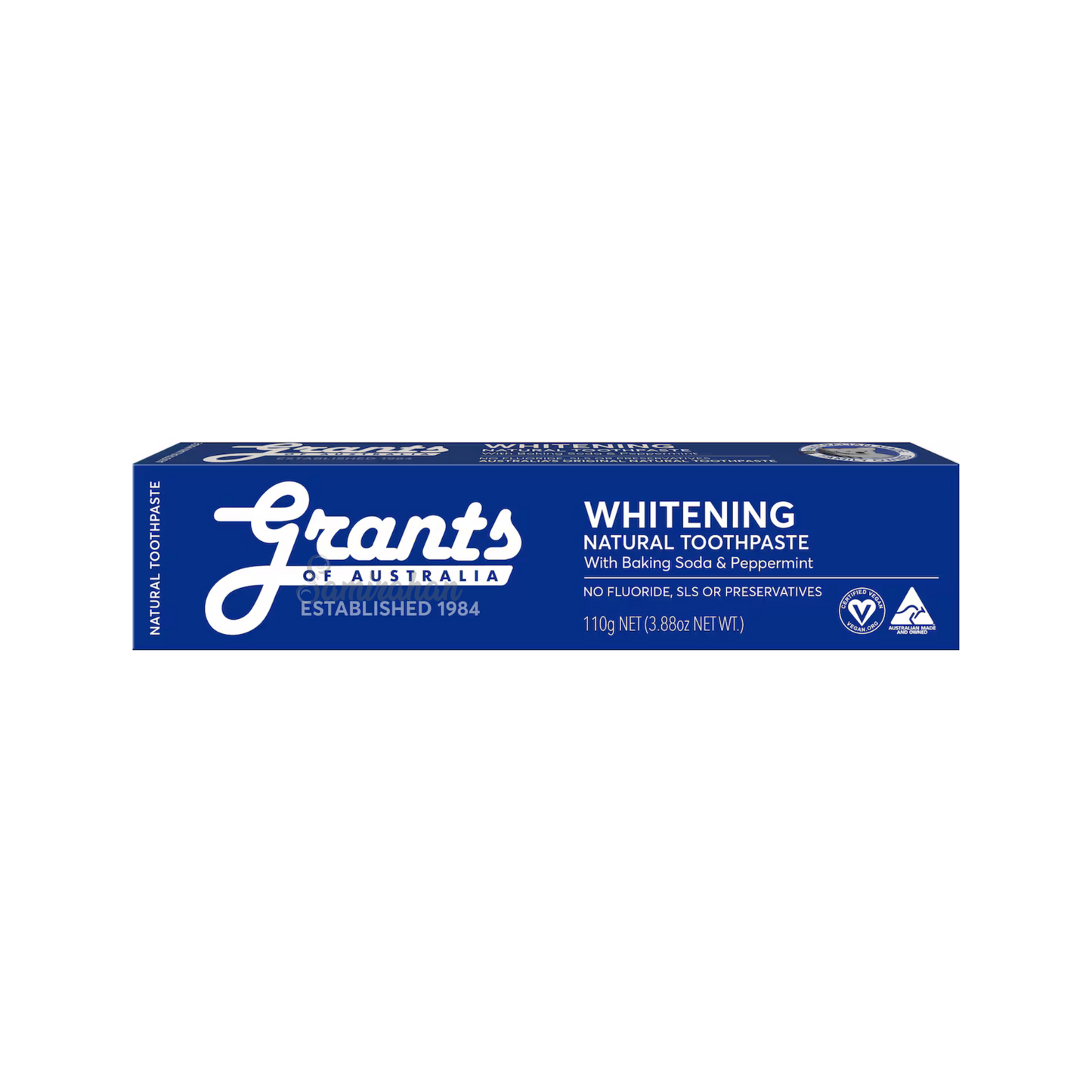 white bright smile Grants Of Australia Whitening Toothpaste. soothes sensitive gums mouth strong teeth Mint medicine care germ free dental premium low price bd