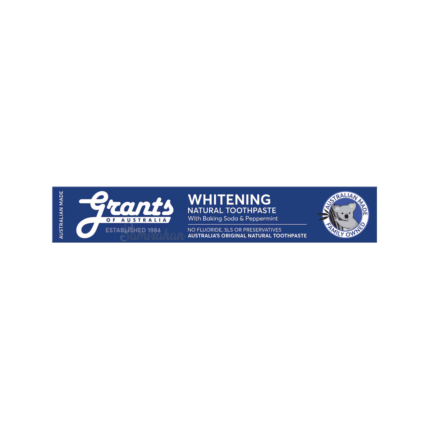 white bright smile Grants Of Australia Whitening Toothpaste. soothes sensitive gums mouth strong teeth Mint medicine care germ free dental premium low price bd