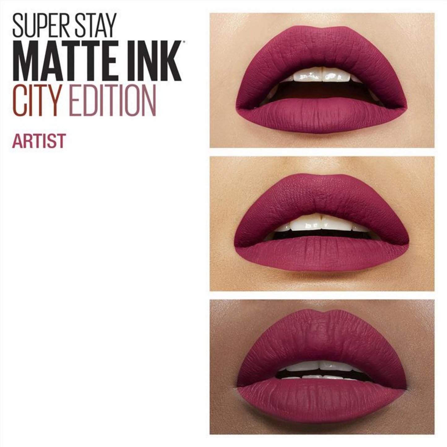 Maybelline Superstay Matte Ink City Edition Lipstick Artist 16hr weeding bride parlor long last import Best original brand Australia makeup style low price bd