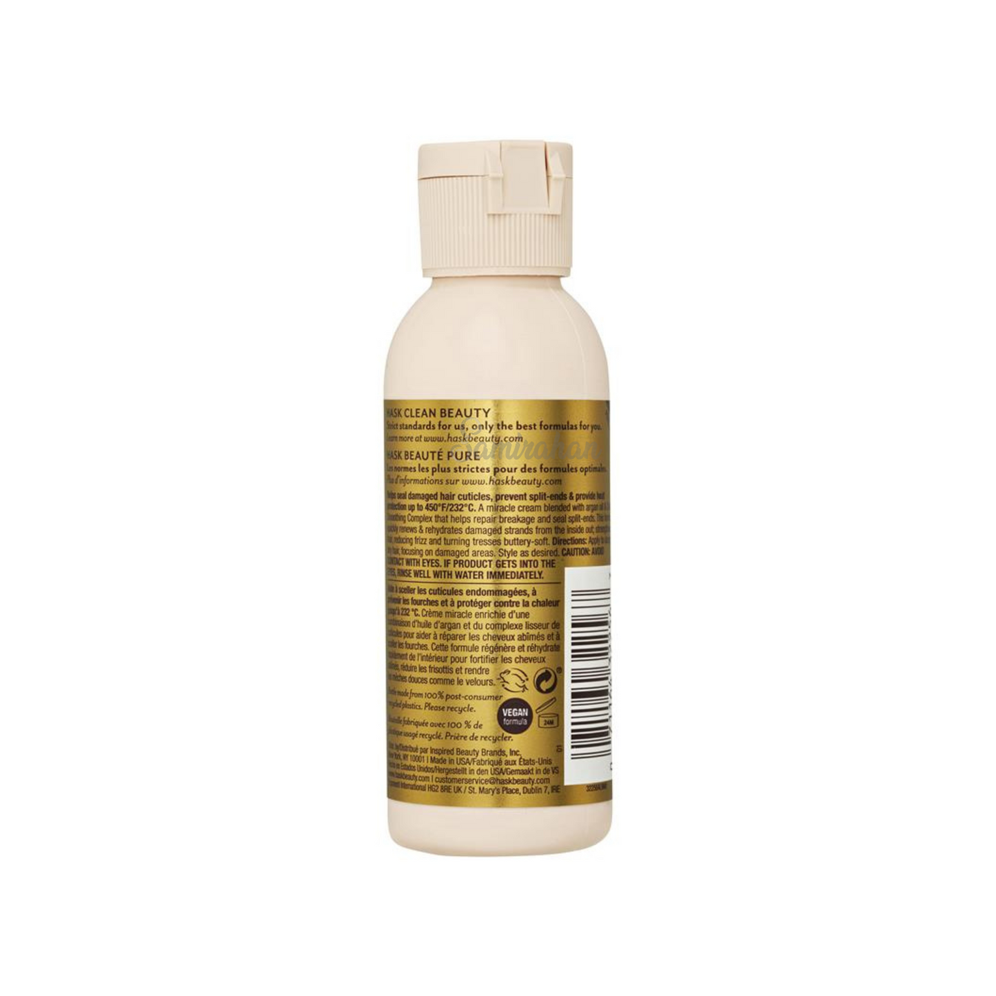Hask Argan Oil Miracle Split End Damage Repair Cream Best import dry soft organic beauty skincare anti Softens Clean restore silky Protein Moroccan low price bd