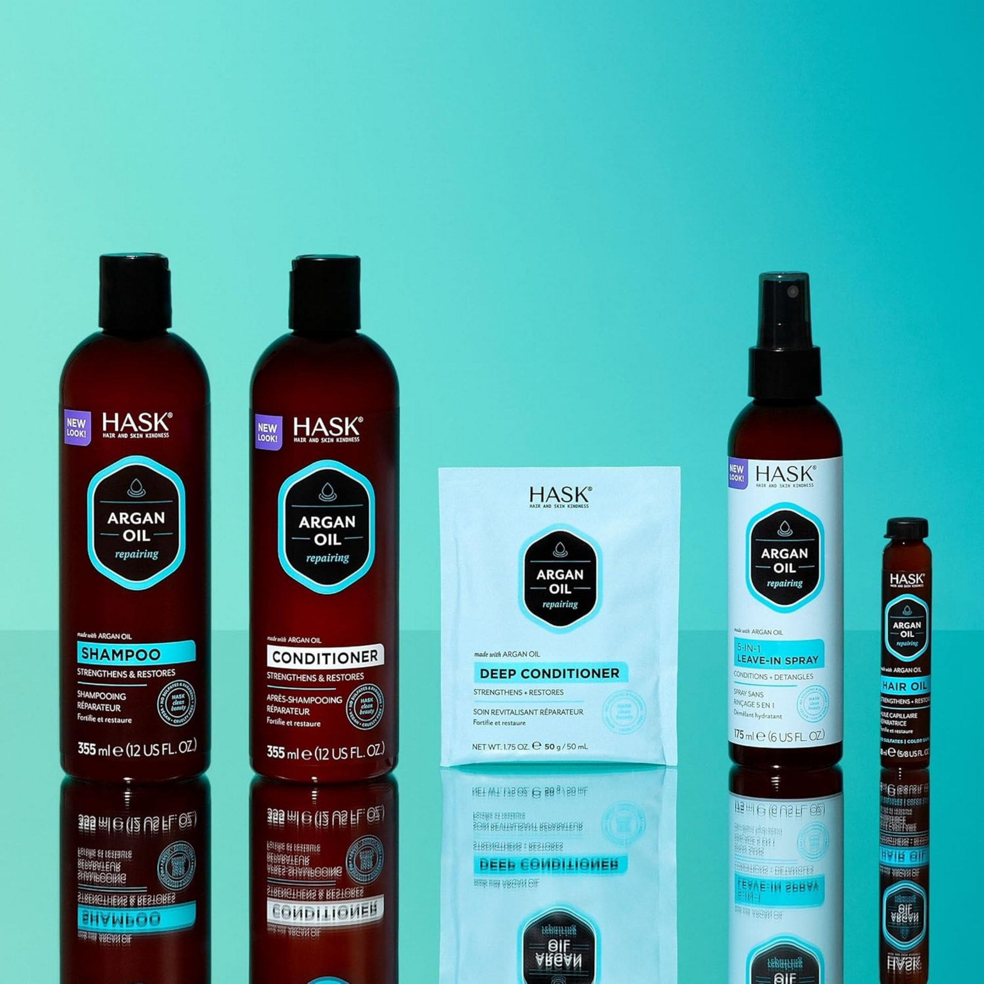 HASK Argan Oil Repairing Hair Oil strengthen restore hair Best import genuine authentic original premium beauty dandruff restore shiny silky cheap price in bd