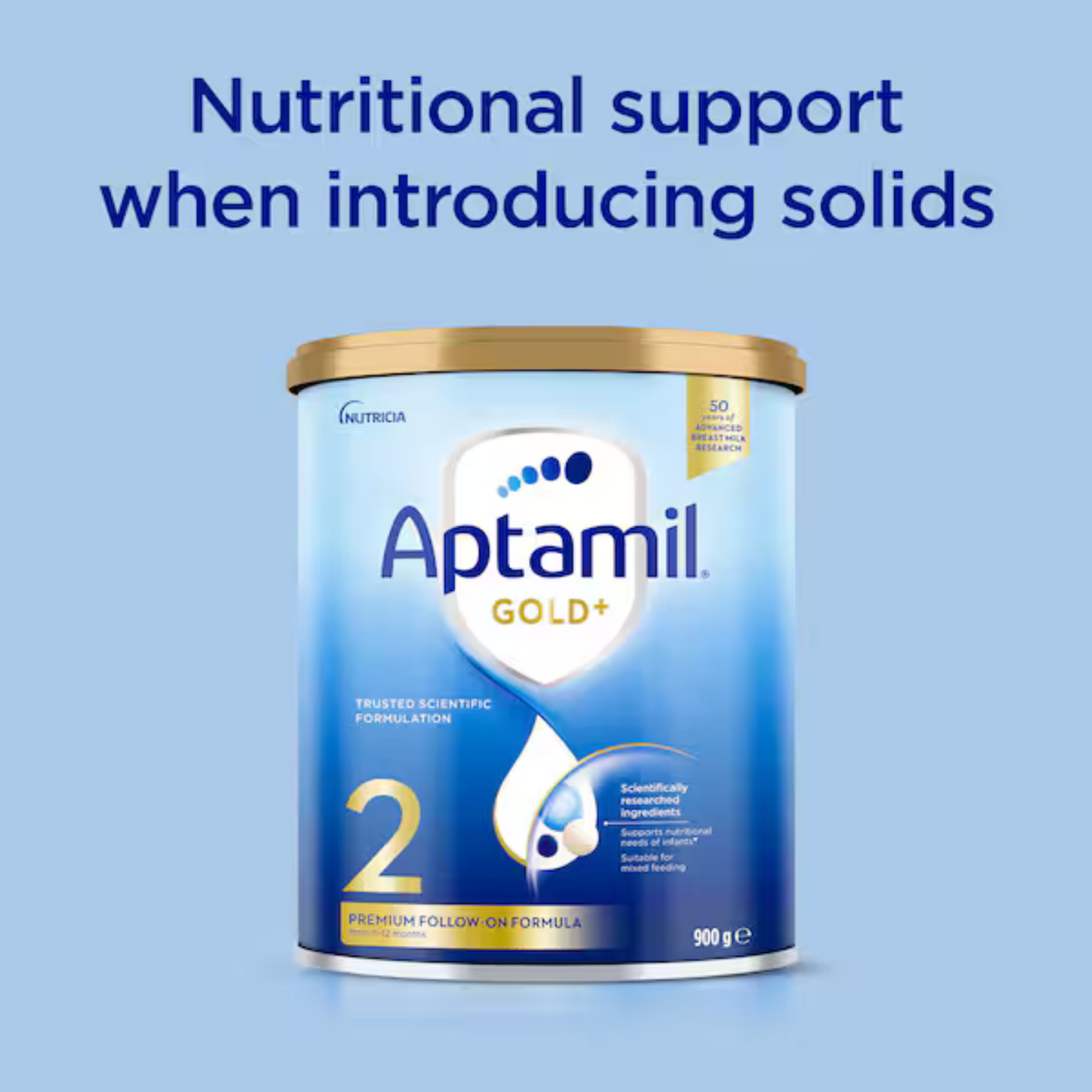 Aptamil Gold+ Stage 2 nutritionally follow-on baby milk formula authentic Australian feeding babies cow breast original organic Best Imported cheap price in bd