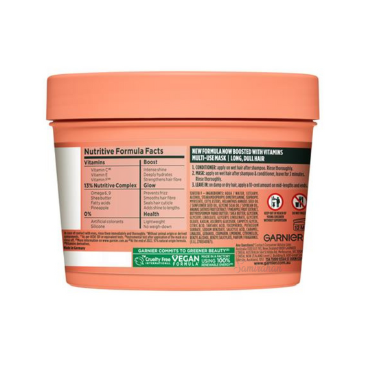 Garnier Fructis Glossy Pineapple Treatment Long Dull Hair Food Multi Use Fine shine healthy Best foreign Australia care import premium hair fall low price in bd