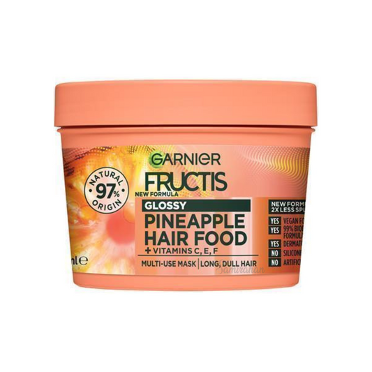Garnier Fructis Glossy Pineapple Treatment Long Dull Hair Food Multi Use Fine shine healthy Best foreign Australia care import premium hair fall low price in bd