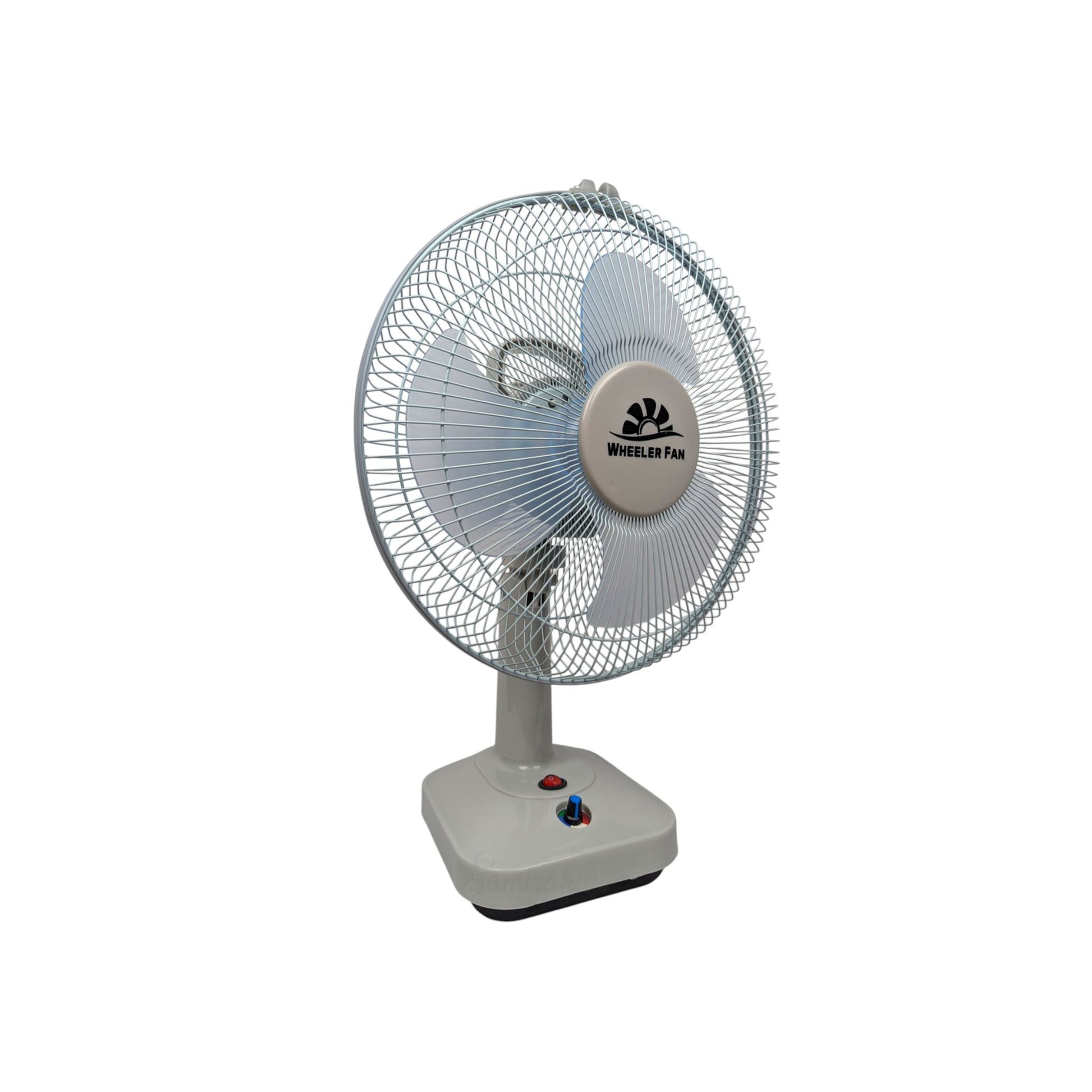 Wheeler flexible Rechargeable Fan 3 hour Backup Lithium fast air cooler portable light electric summer heat best cheap price Bangladesh Dhaka Chittagong Sylhet