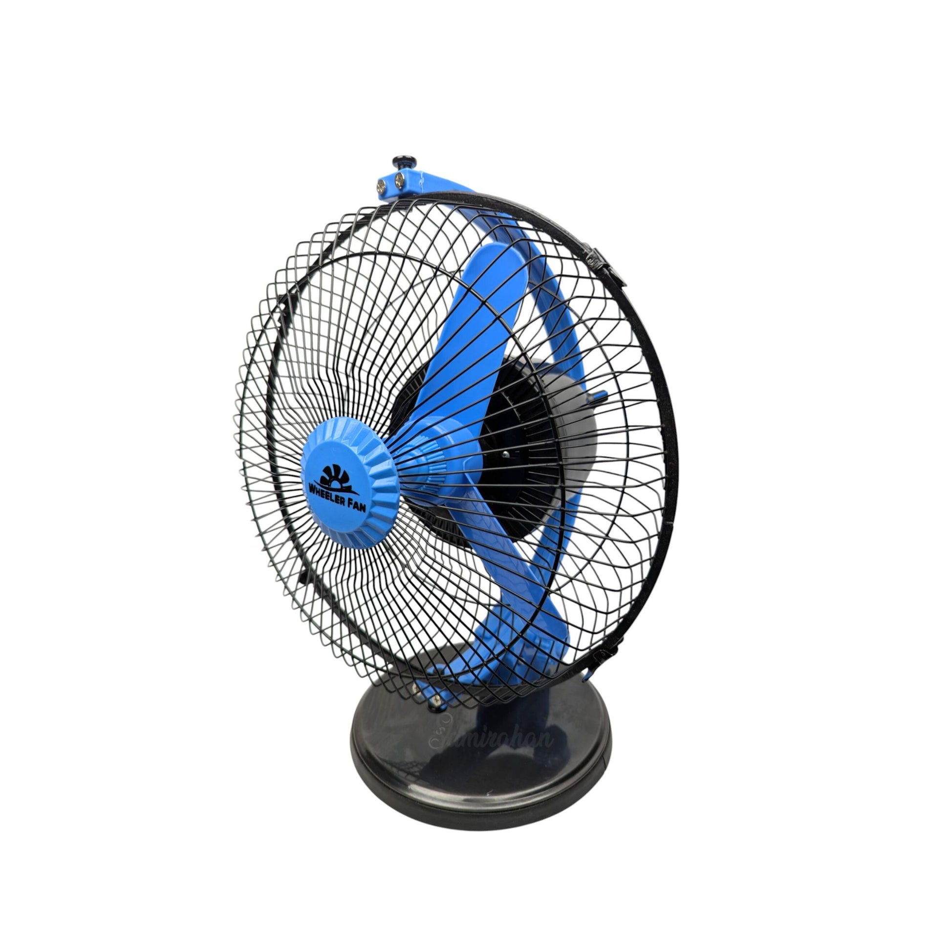 Wheeler flexible Rechargeable Fan 2 hour Backup Lithium fast air cooler portable light electric summer heat best cheap price Bangladesh Dhaka Chittagong Sylhet