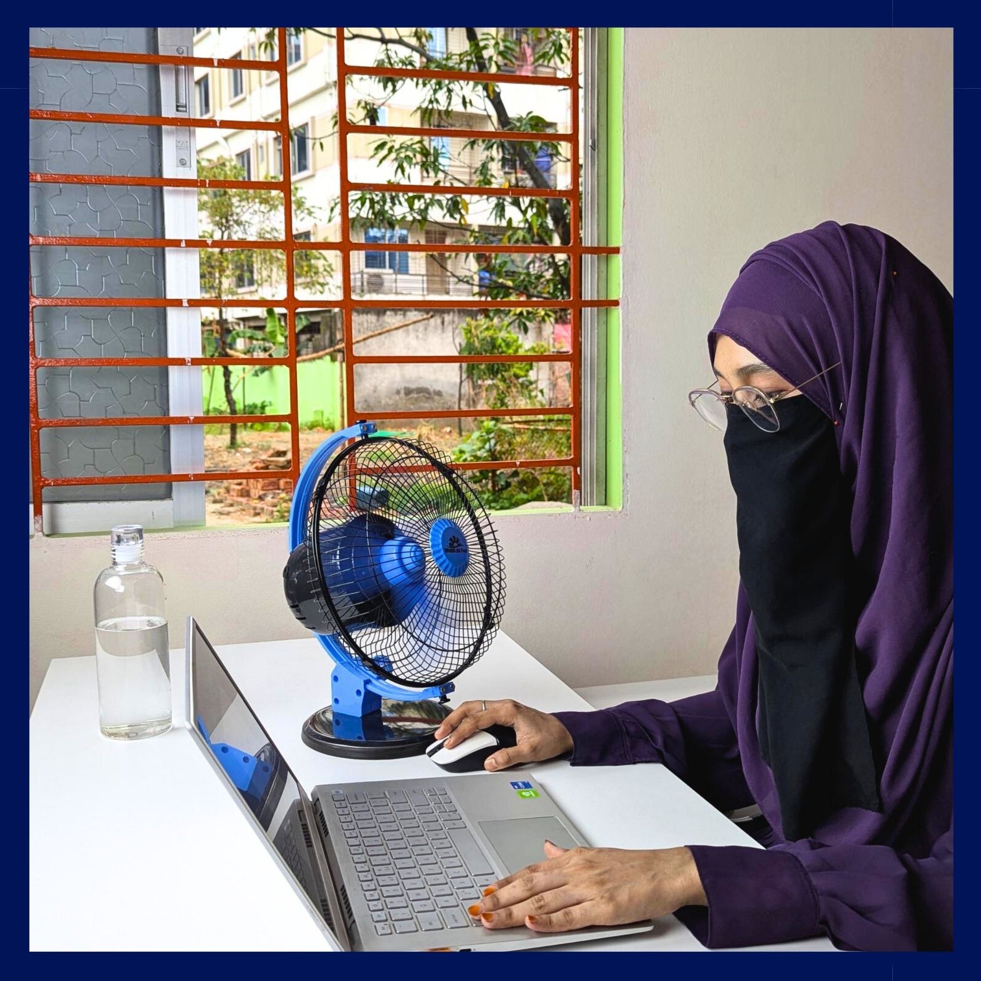 Wheeler flexible Rechargeable Fan 2 hour Backup Lithium fast air cooler portable light electric summer heat best cheap price Bangladesh Dhaka Chittagong Sylhet
