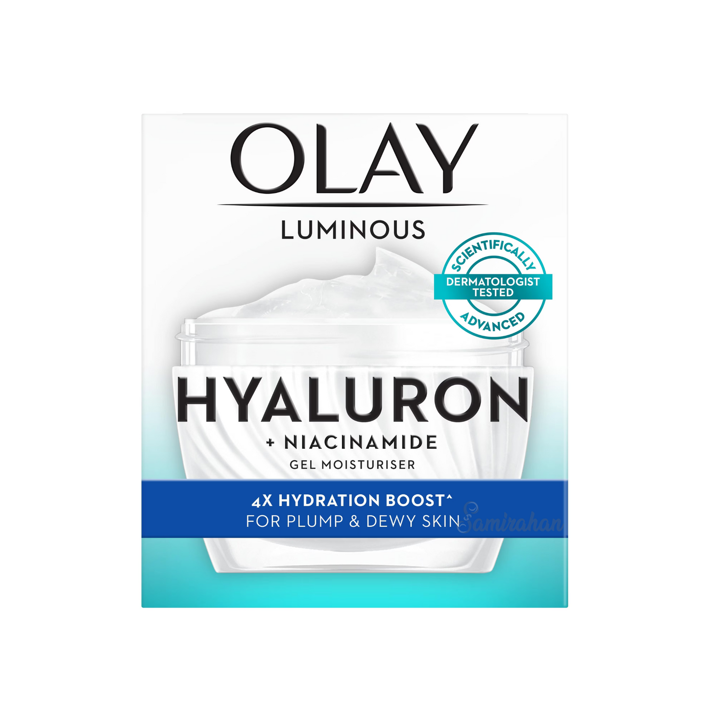 Olay Luminous Hyaluron Niacinamide Brightening Gel Moisturiser skincare Best import Dark Serum authentic original genuine brand premium Australia low price BD