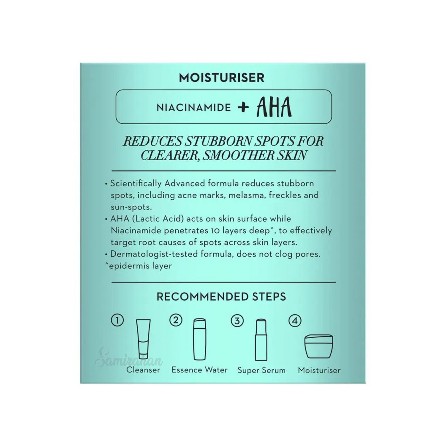Olay Luminous Niacinamide AHA Face Cream Moisturiser Reduces Stubborn Spots skincare Best import authentic original genuine brand premium Australia low price BD