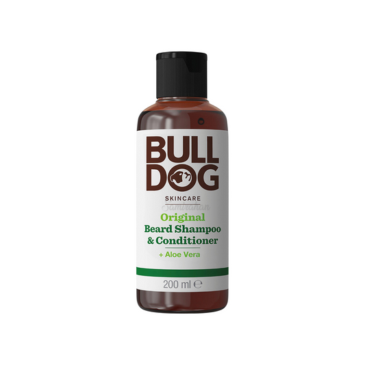 Bulldog Skincare Beard Shampoo Conditioner For Men Aloe Vera Bright Daily dry wash clean clean witch Sensitive smooth Glow soft Best imported UK low price in bd