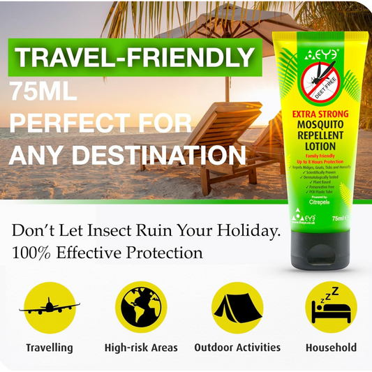 THEYE Extra Strong Mosquito Repellent Lotion protect bug Ticks dry irritated skin lotion sale discount harbel Best real import premium herbal Australia cheap bd