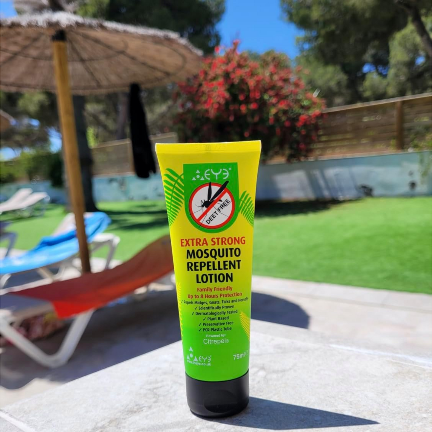 THEYE Extra Strong Mosquito Repellent Lotion protect bug Ticks dry irritated skin lotion sale discount harbel Best real import premium herbal Australia cheap bd