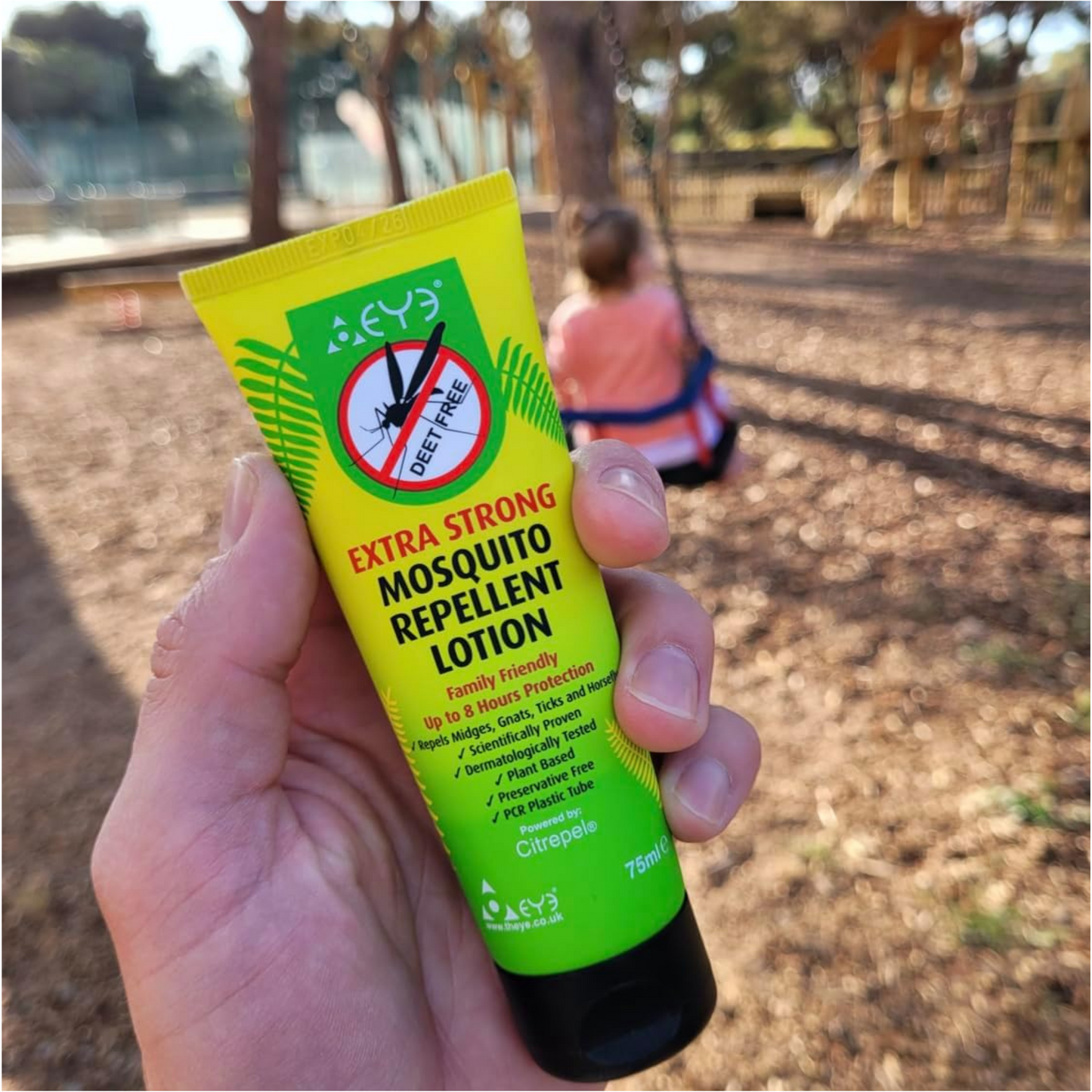 THEYE Extra Strong Mosquito Repellent Lotion protect bug Ticks dry irritated skin lotion sale discount harbel Best real import premium herbal Australia cheap bd