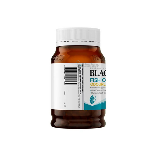 Blackmores Odourless High Strength Wild Fish Oil heart brain eye health Best imported Australia original real Biotin hair glow energy premium low price Dhaka bd