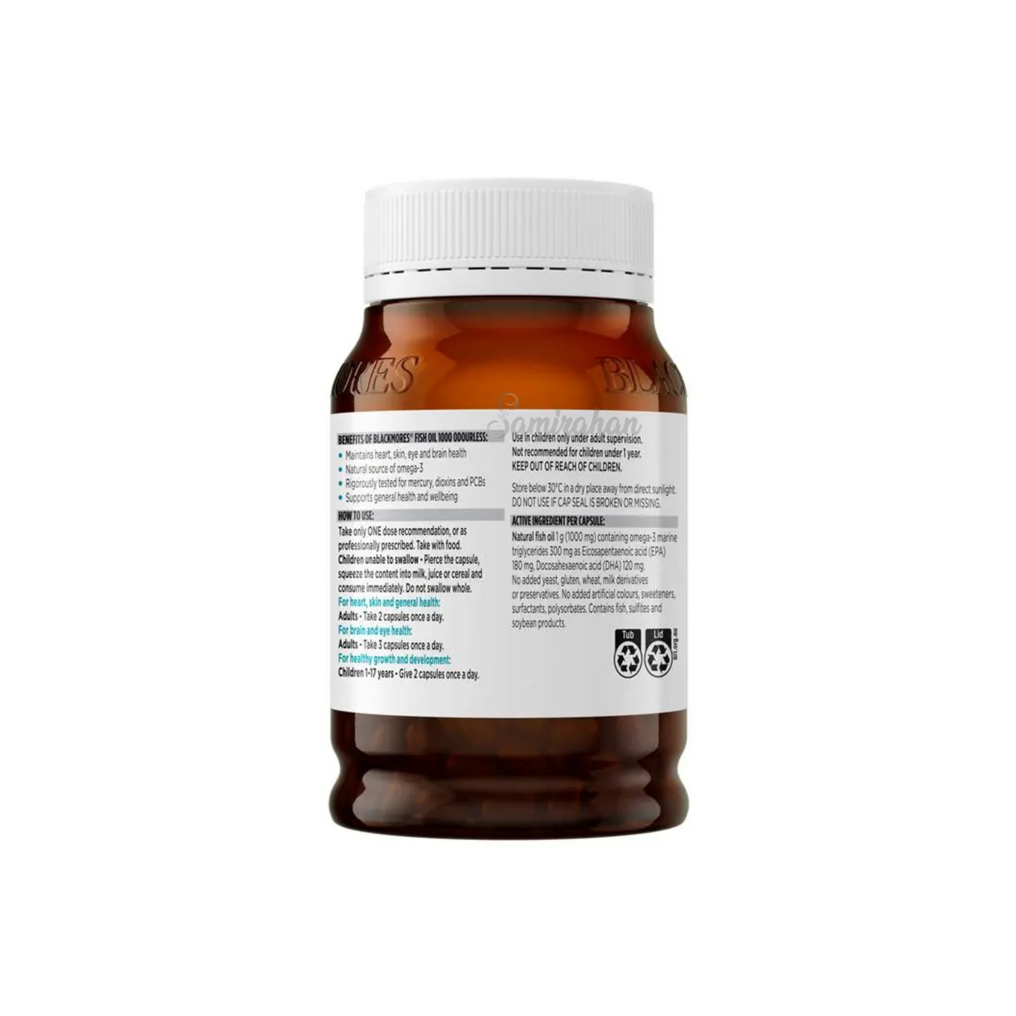 Blackmores Odourless High Strength Wild Fish Oil heart brain eye health Best imported Australia original real Biotin hair glow energy premium low price Dhaka bd