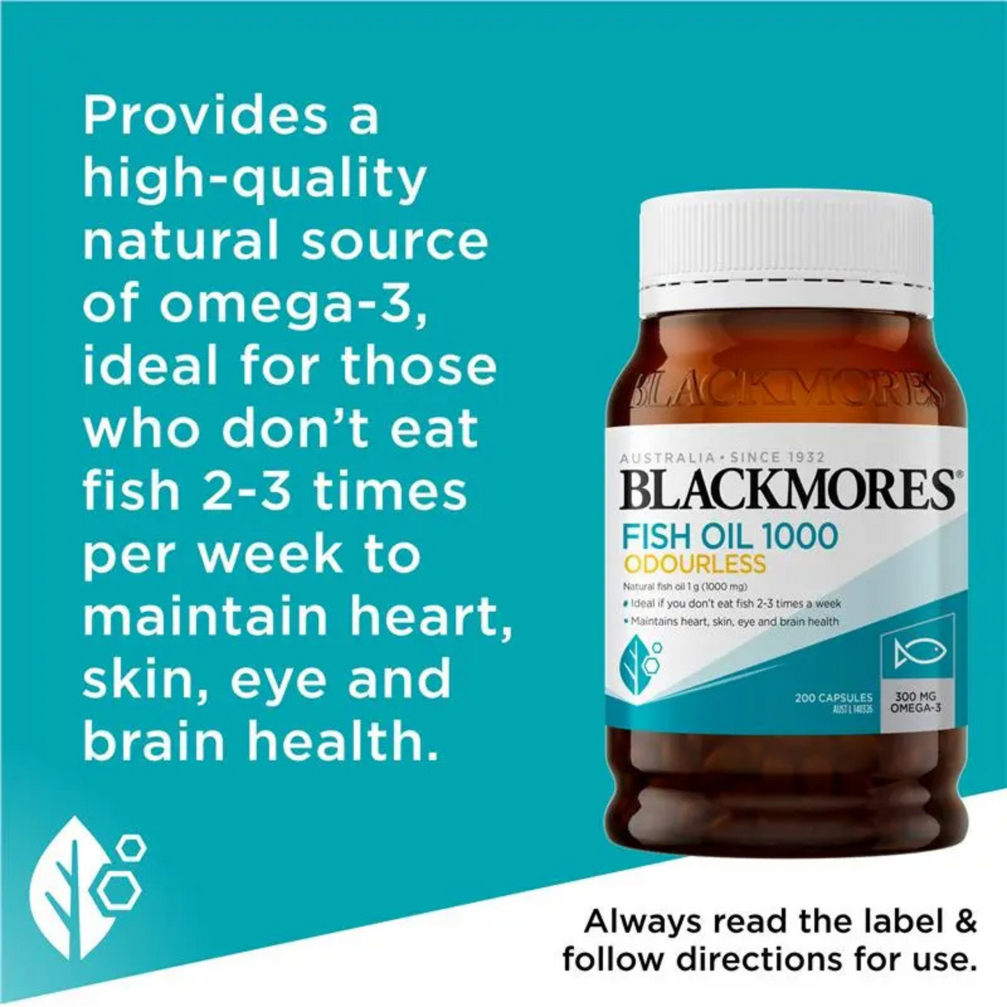 Blackmores Odourless High Strength Wild Fish Oil heart brain eye health Best imported Australia original real Biotin hair glow energy premium low price Dhaka bd