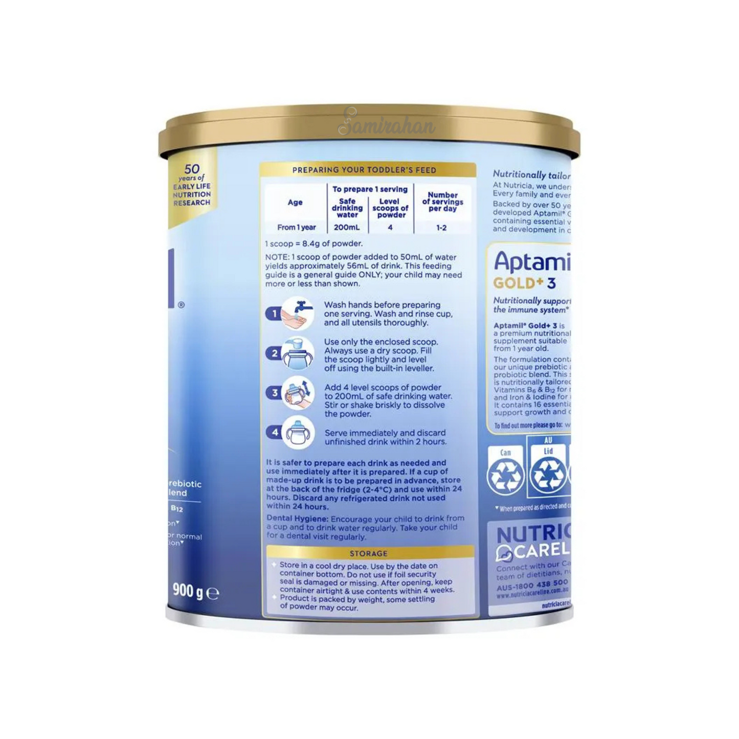 Aptamil Gold+ Stage 3 nutritionally toddlers 1+ Years baby milk formula authentic Australian feeding babies cow breast original organic Best cheap price in bd