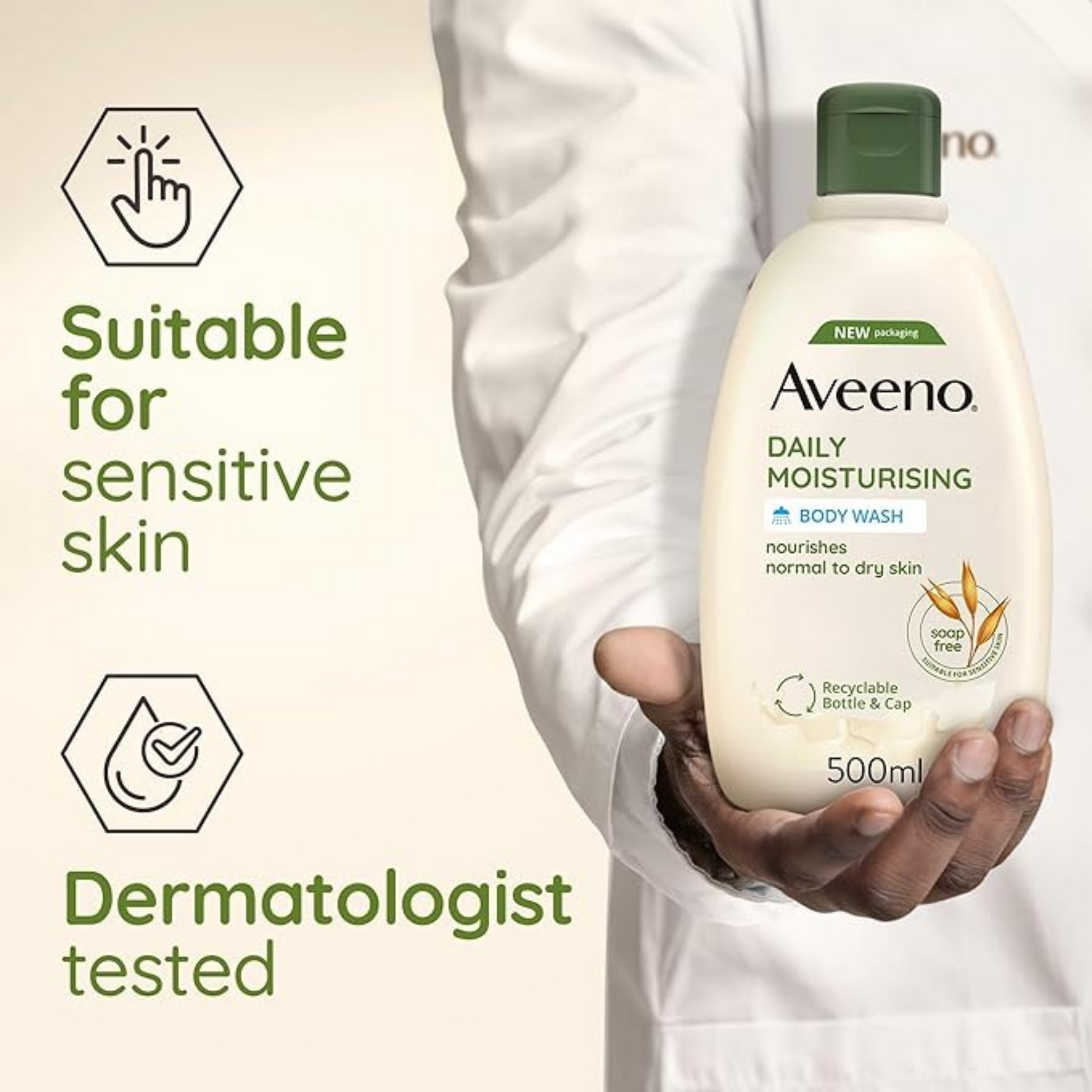 Aveeno body wash UK imported genuine premium skincare for dry sensitive skin BD shop Dhaka Chittagong Sylhet Bangladesh online authentic fast soap cheap price