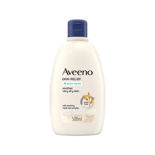 Aveeno Skin Relief Moisturising Triple Body wash shampoo Newborn Daily Use natural Best dry bright protect import UK authentic genuine skincare soft lowprice BD