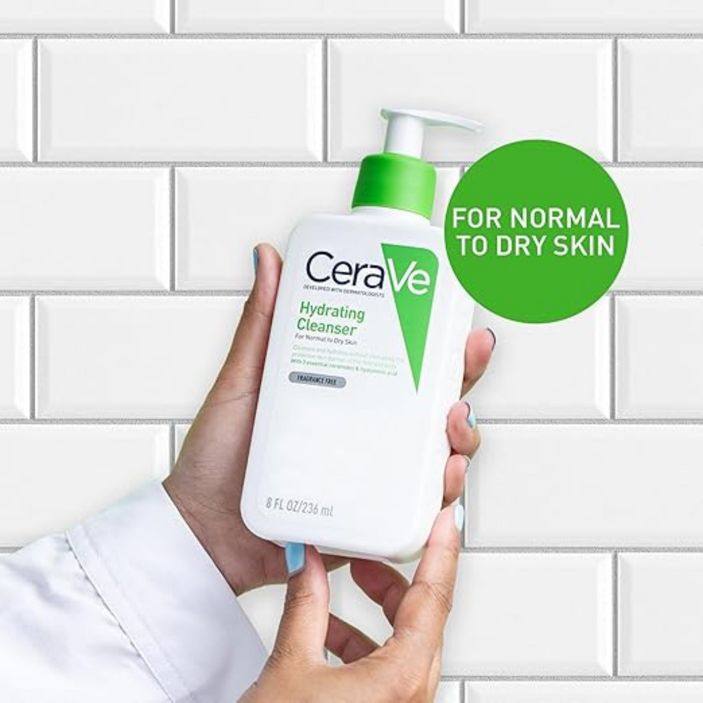 CeraVe Hydrating cleanser UK imported face wash soap makeup for dry sensitive skin authentic premium online BD shop cheapest price Dhaka Chittagong Bangladesh