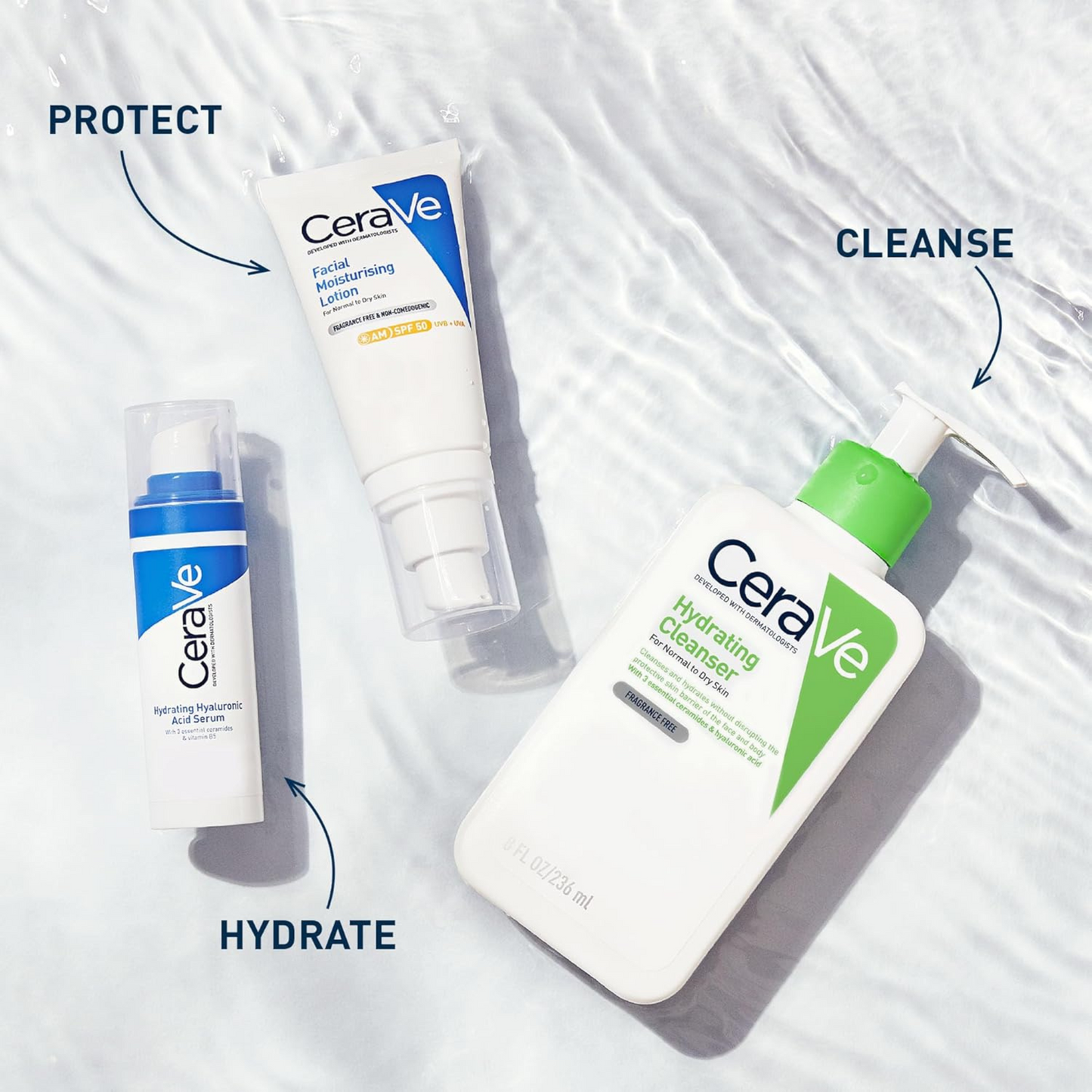 CeraVe Hydrating cleanser UK imported face wash soap makeup for dry sensitive skin authentic premium online BD shop cheapest price Dhaka Chittagong Bangladesh