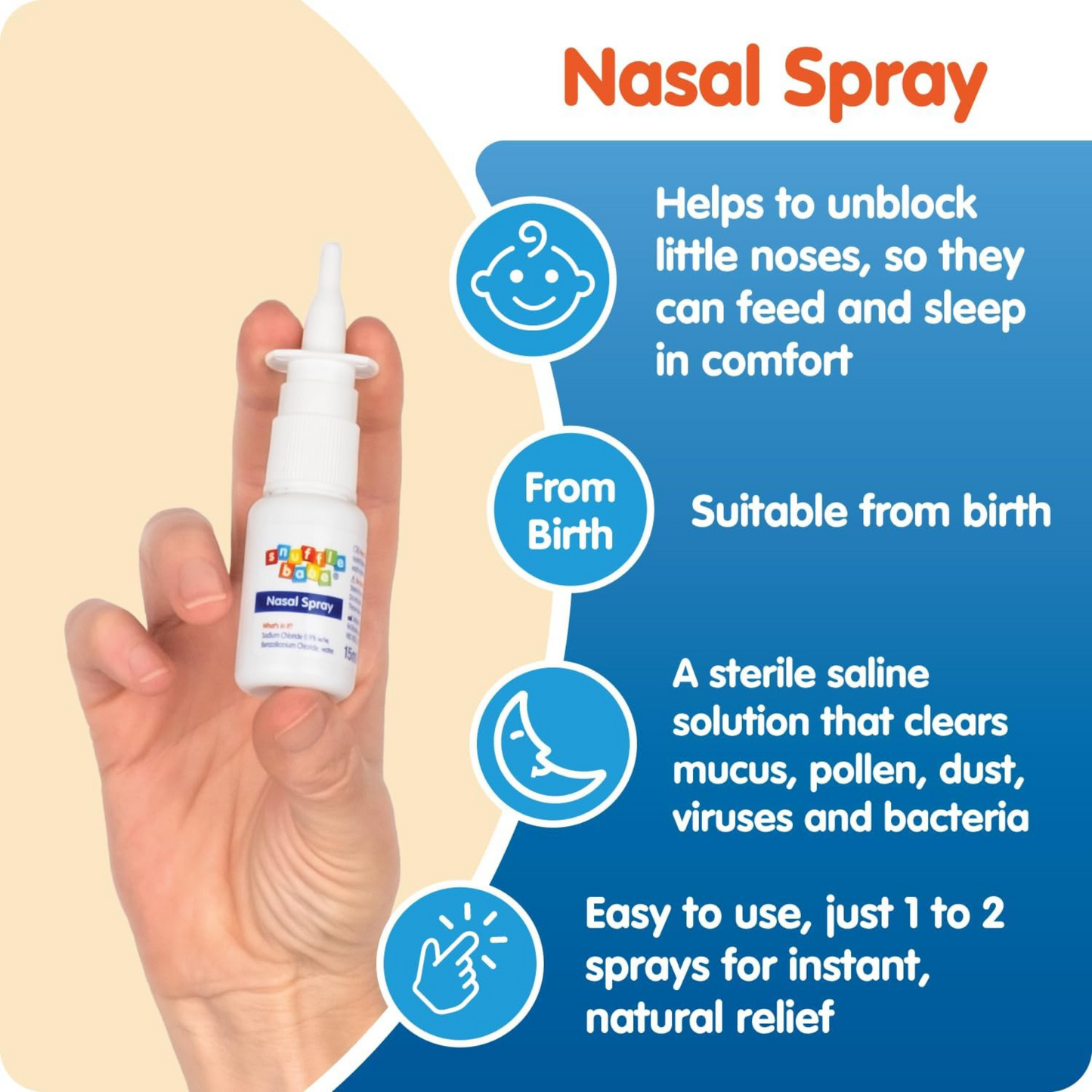 Snufflebabe Vapour Rub Nasal Congestion Relief breathing Import UK Fever Sleep Cold Cough Sore Cream Eucalyptus Oil kids best baby health safe low price in bd
