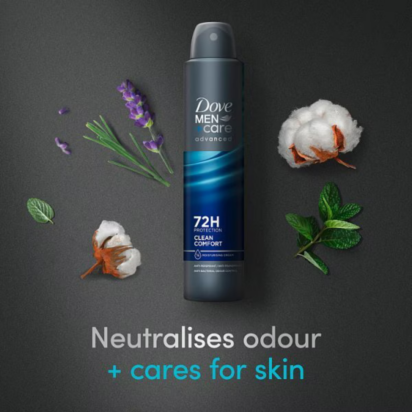 Dove Men Care Advanced Clean Comfort Anti-Perspirant Deodorant 72h sweat odor body spray UK Best long last fresh scent import perfume premium low price in bd