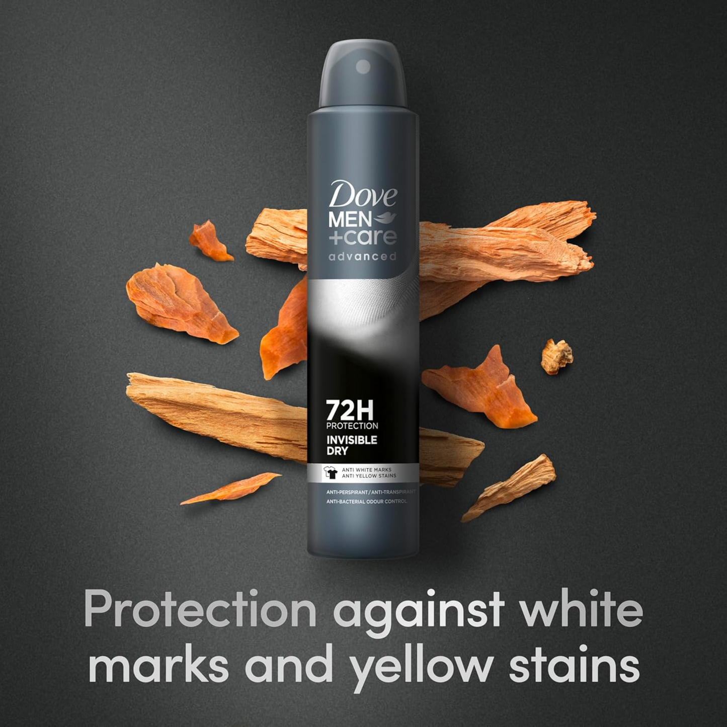 Dove Men Care Advanced Extra Invisible Dry white yellow Deodorant 72h sweat odor body spray UK Best long last fresh scent imported perfume premium low price bd