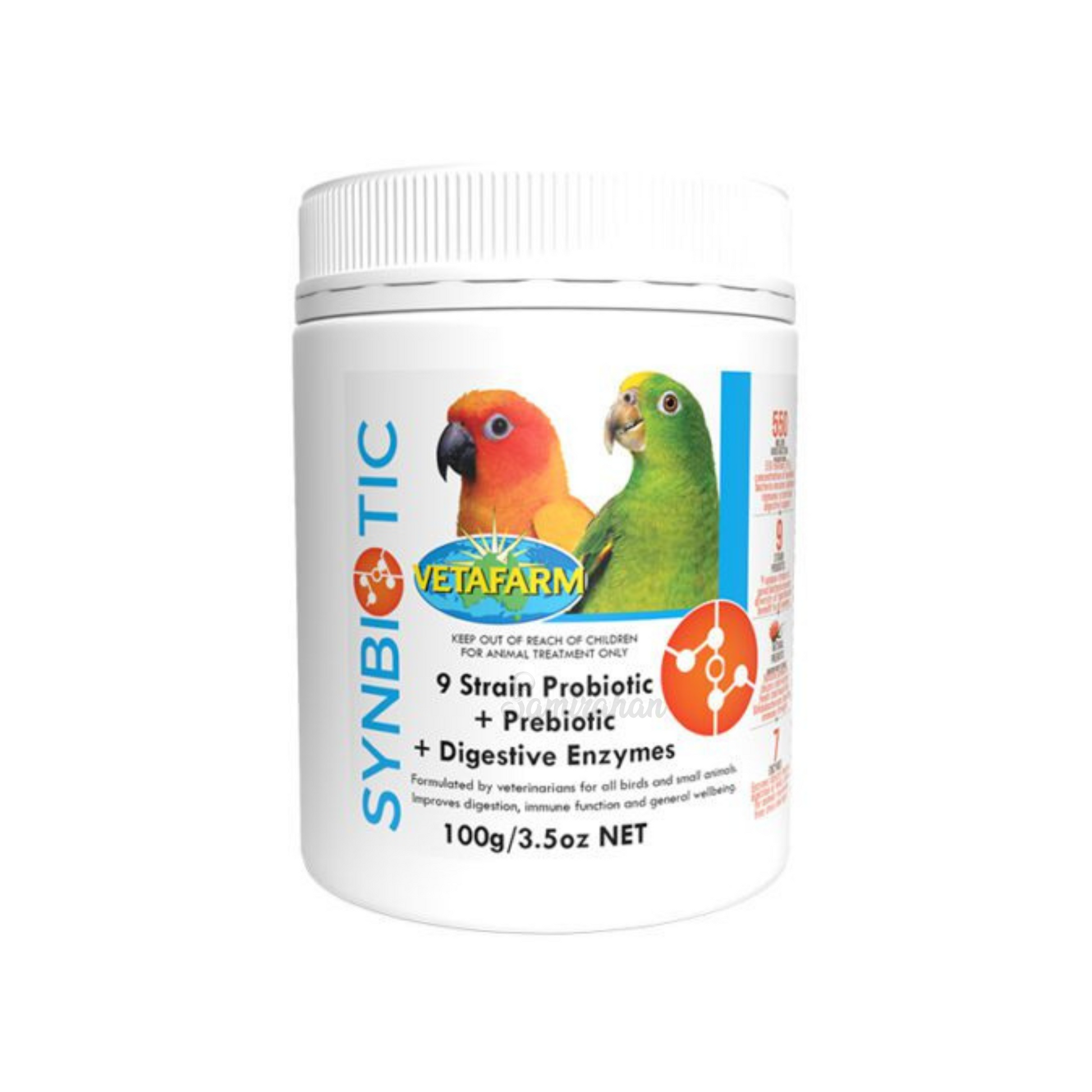 Vetafarm Synbiotic Avian Probiotic Prebiotic Digestive Bird Aid Vitamin Australia authentic genuine super calcium mineral premium brand online import price BD