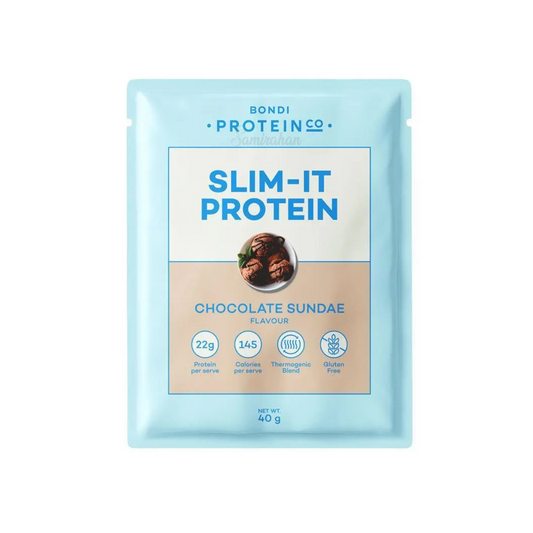 Bondi Protein Co Slim-It Protein Chocolate Sundae (Australia) 40g imported Australia authentic muscle premium brand online shop cheapest price BD Gym Supplement