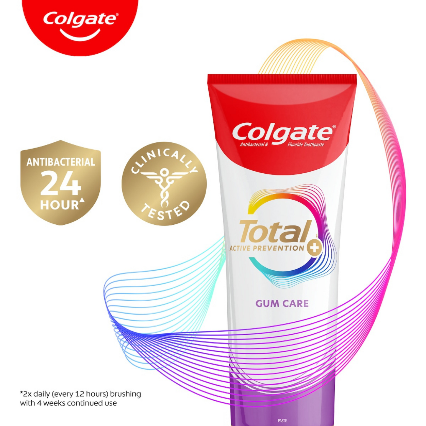 Colgate Total Gum Care Toothpaste specially Fluoride bacteria teeth Best genuine authentic import Australia premium germ cavities dental low price in BD Dhaka