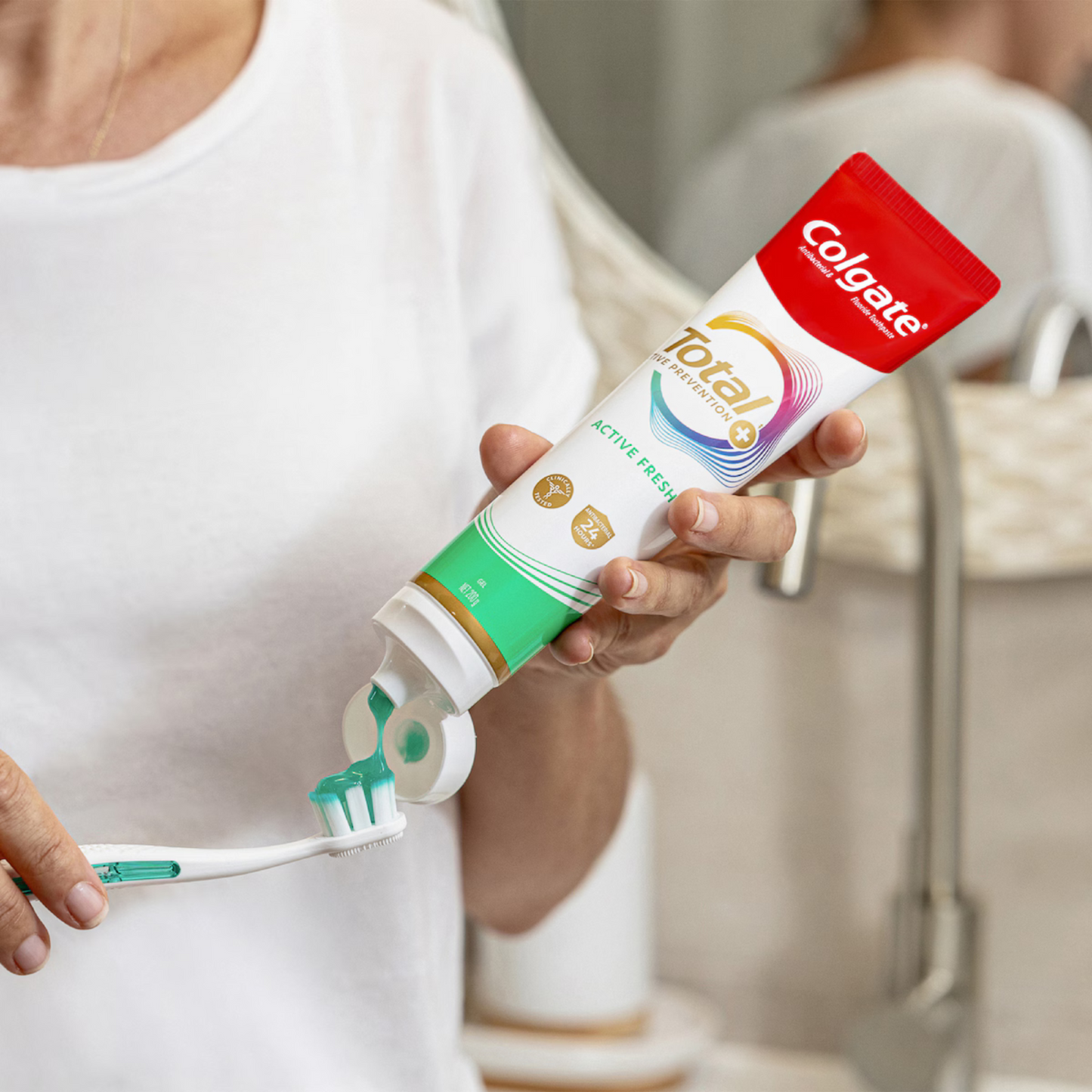 Colgate Total Active Prevention Active Fresh Toothpaste genuine authentic brand shop anti-cavity Teeth Best import Australia premium low price in bd Bangladesh