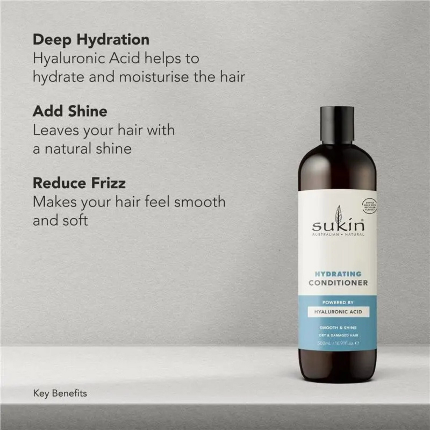 Sukin Natural Hydrating Conditioner For Dry & Damage Hair (Australia) 500mL