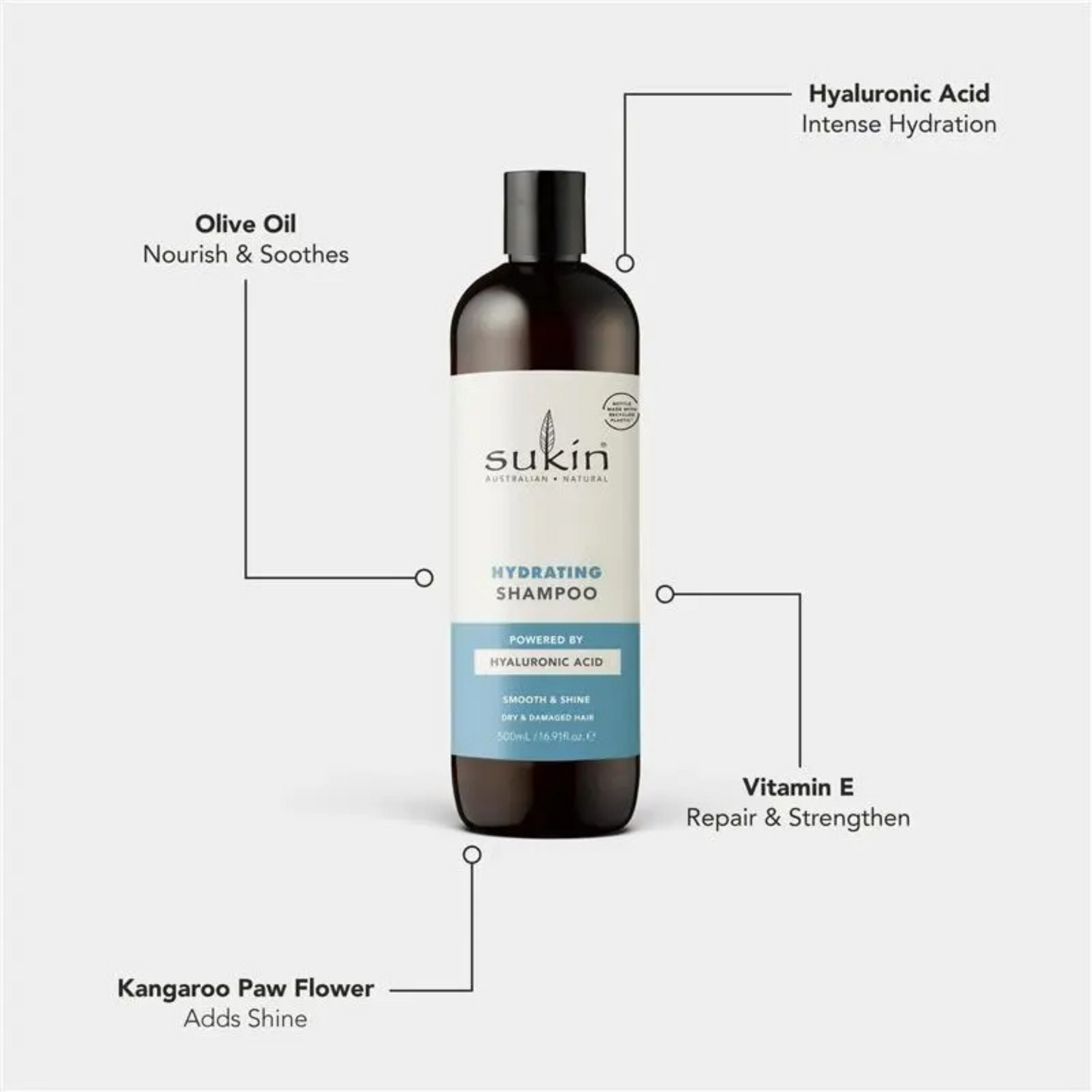Sukin Natural Hydrating Shampoo shine dry damage conditioner hair care scalp Best import Clean oil Deep Organic Dandruff original AU Moisturizer low price in bd