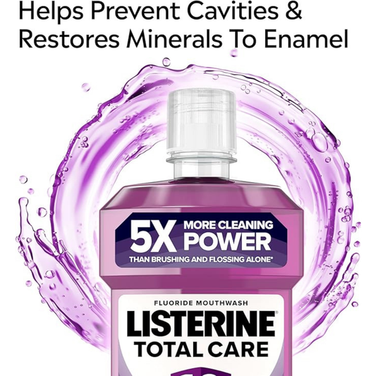 Listerine Total Care Antibacterial Mouthwash Freshen Mint-Flavoured 10-in-1 Benefits authentic imported genuine premium brand online shop Low Dhaka price BD