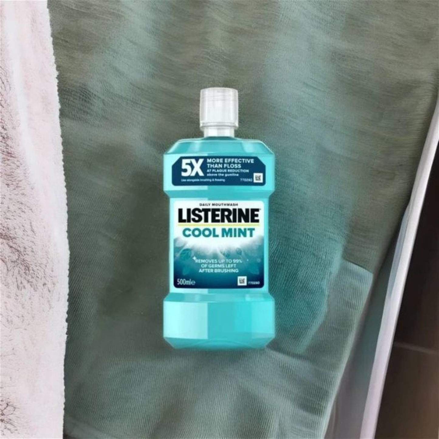 Listerine Cool Mint Antiseptic Daily Mouthwash Fluoride Whiten Protect While Healthy Mouth Naturally imported genuine premium brand online Low Dhaka price BD