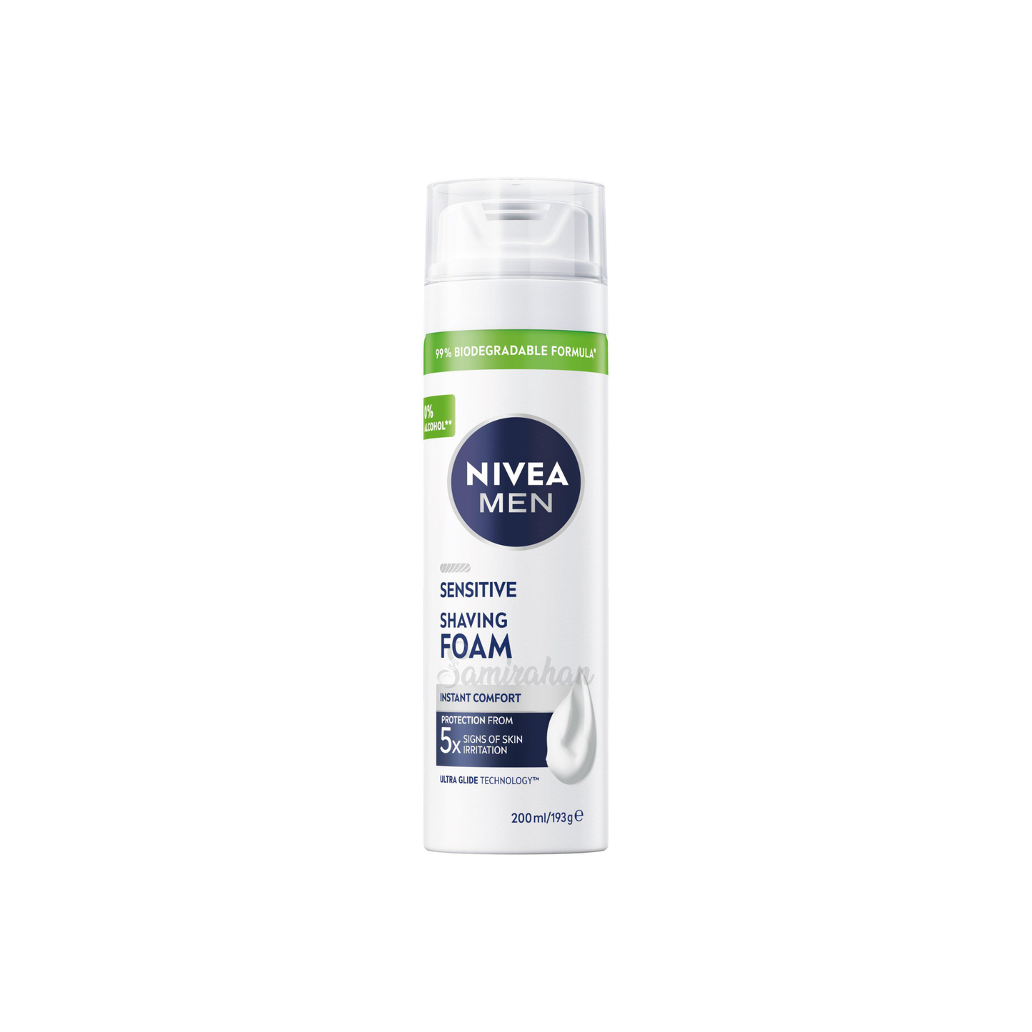 Nivea Men Sensitive Shave Foam 0% Alcohol comfortable skin Best import foreign authentic genuine safe original brand quality male hygiene UK low price in bd