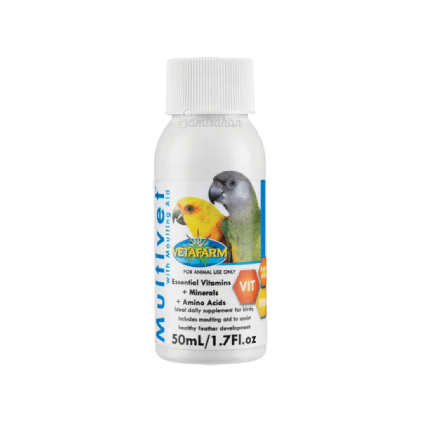 Vetafarm Multivet Liquid Bird Supplement Essential Vitamin Mineral Amino Aid Australia authentic genuine real calcium mineral premium brand import BD Bangladesh Basundhara Residential Area Banani Super Market Mirpur Tongi Kurmitola Khilkhet Nikunja Kuril Mohakhali DOHS Kalabagan Dhanmondi Keraniganj Aminbazar Gabtali Adabar Mohammadpur Shewrapara Kazipara Jatra Bari Gandaria Shonir Akhra Sayedabad Wari Lalbagh Tejgaon Niketan DNCC