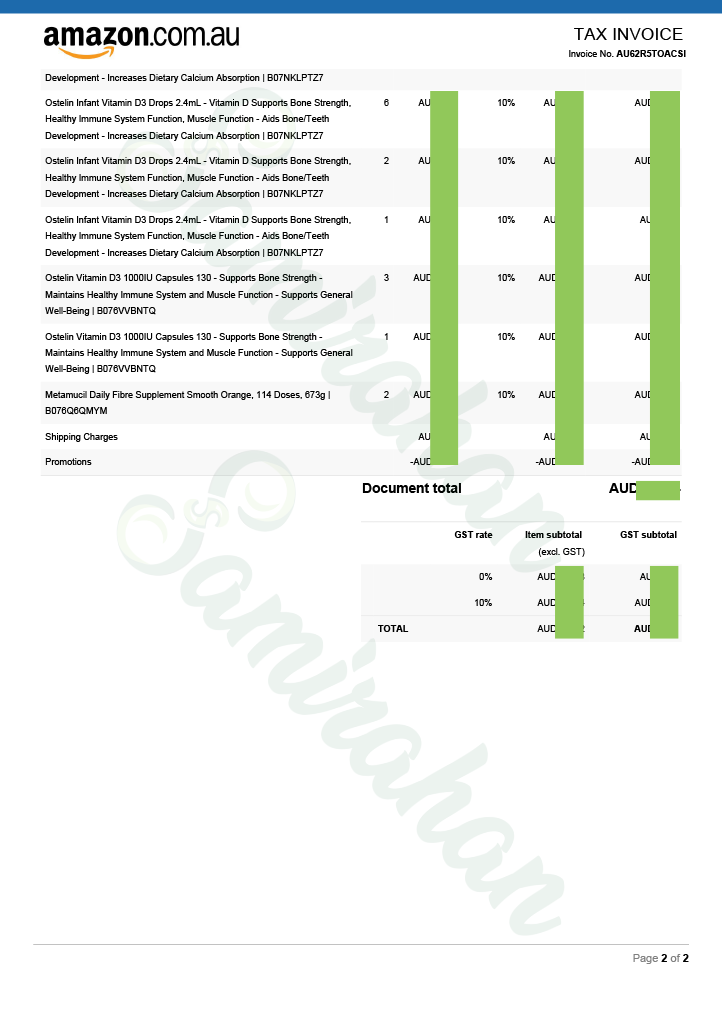 Ostelin Vitamin D Infant Drops D3 for Kids Bone Health + Immune Support (Australia) 2.4mL (2.5 Months Supply)