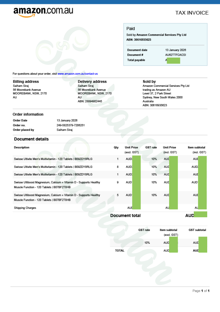 সুইস আলটিবুস্ট ম্যাগনেসিয়াম ক্যালসিয়াম + ভিটামিন ডি (অস্ট্রেলিয়া) ১২০ ট্যাবলেট