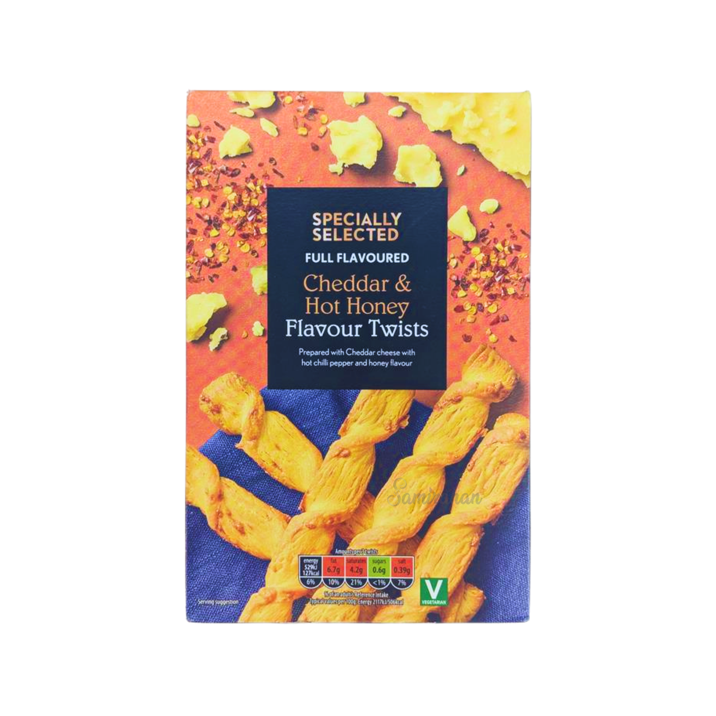 Specially Selected Parmesan Garlic Butter Puff Pastry Twists Biscuit bread breakfast imported authentic crunchy snack popcorn enjoy sweet healthy price BD Dhaka Aminbazar Gabtali Adabar Mohammadpur Shewrapara Kazipara Jatra Bari Gandaria