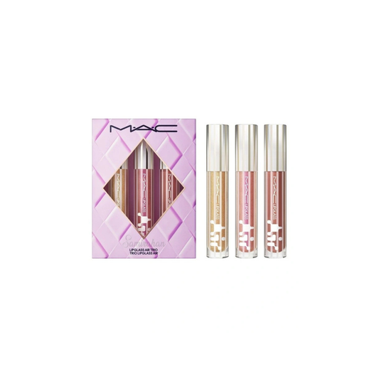 MAC Gloss Enthusiast Lipglass Air Trio Set Silky Lipstick authentic genuine premium beauty weeding bride parlor long lasting UK import makeup style price in bd Basundhara Residential Area Banani Super Market Mirpur Tongi Kurmitola